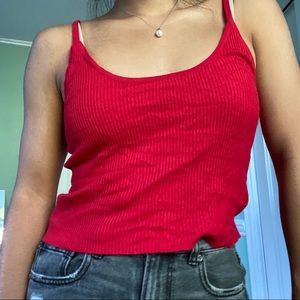 Brandy Melville ribbed tank top